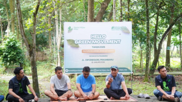 Gelar "Hello Green Movement", Kapolda Riau: Generasi Muda Bersama Jaga Kelestarian Alam
