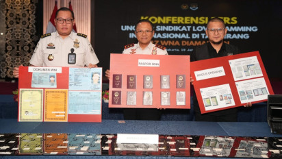 Sindikat Love Scamming Internasional Dibongkoar Imigrasi di Tangerang, 27 WNA Dibekuk