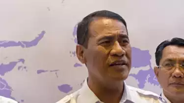 Menteri Pertanian Andi Amran Sulaiman pada doorstep di Batam, Kepri, Senin (19/1/2026)