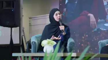 Paula Verhoeven di The Tribrata Darmawangsa Jakarta, Sabtu (17/1/2026)