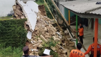 Retakan Tanah di Pamekasan Makin Meluas, Sejumlah Bangunan Mulai Roboh