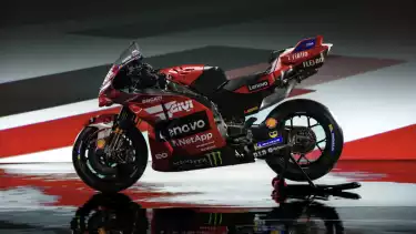 Livery Desmosedici GP26 milik Ducati Lenovo untuk MotoGP 2026.