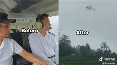 Kronologi Helikopter Raffi Ahmad Nyaris Jatuh di Bali, Terjebak Kabut Tebal hingga Berputar di Udara