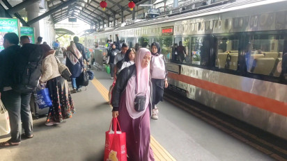 Sebanyak 3.879 Penumpang Batalkan Tiket Kereta Dampak Banjir Lintas Utara