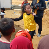 Relawan Cilik Medan Hadirkan Dongeng dan Trauma Healing untuk Anak Korban Banjir Aceh Tamiang