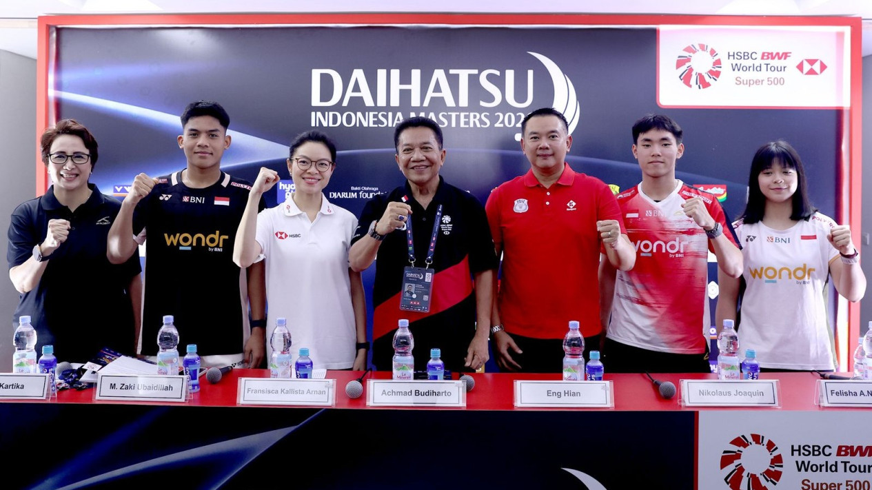 ‎Indonesia Masters 2026: Meski Target 2 Gelar, PBSI Percaya Jika Masih Punya Peluang di Semua Sektor
            - galeri foto