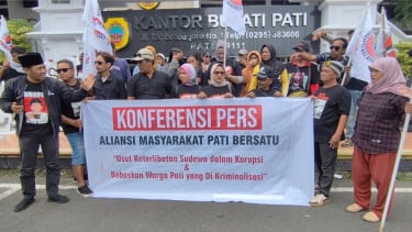 Aliansi Masyarakat Pati Bersatu Dukung KPK Usut Tuntas Kasus Korupsi yang Melibatkan Bupati Sudewo