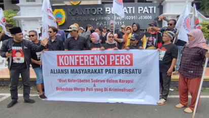 Aliansi Masyarakat Pati Bersatu Dukung KPK Usut Tuntas Kasus Korupsi yang Melibatkan Bupati Sudewo