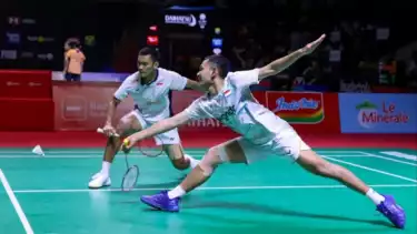 Fajar/Fikri melesat ke 16 besar Indonesia Masters 2026