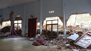 Dinding SDN Kokap di Kulon Progo Jebol karena Longsor, Aktivitas Belajar Siswa Dialihkan