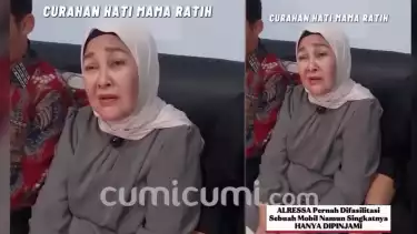 Ratih Puspita Dewi, istri Dino Rossano Hansa sekaligus ibu angkat Al Ressa Rizky Rossano bicara dugaan penelantaran anak oleh Denada Tambunan
