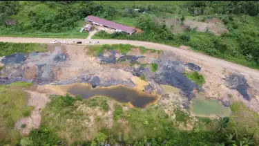 Direktorat Jenderal Penegakan Hukum (Ditjen Gakkum) Kementerian ESDM mendapati tumpukan batubara tak bertuan di sejumlah dermaga bongkar muat barang tambang (jetty) di sepanjang jalur Sungai Mahakam.