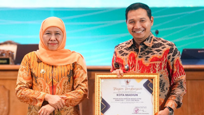 Gubernur Khofifah Terbitkan Surat Perintah F Bagus Panuntun sebagai Plt Wali Kota Madiun