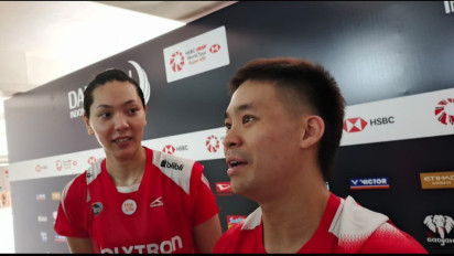 ‎Indonesia Masters 2026: Jalani Debut Manis, Partner Gloria Asal Singapura Ini Ternyata Bisa Bahasa Indonesia