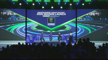 Gelar Launching Tim di Jakarta, Yamaha Pamerkan Tampilan Baru Motor YZR-M1 dengan Mesin V4 untuk MotoGP 2026