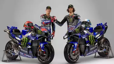 Dua rider Yamaha, Fabio Quartararo dan Alex Rins