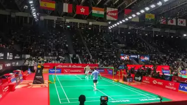 Pertandingan Pebulutangkis Hong Kong Keturunan Indonesia, Jason Gunawan, di Indonesia Masters 2026