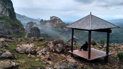 Karst Citatah Ada di Mana? Begini Cara Menuju Lokasi Syuting Lisa BLACKPINK dan Harga Tiketnya