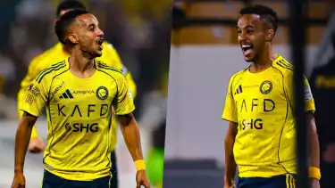 Abdulrahman Ghareeb mencatatkan gol pertama untuk Al Nassr dalam pertandingan melawan Damac FC, Kamis (22/1/2026) dini hari WIB.