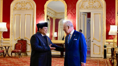 Prabowo Bertemu Raja Charles III di London, Konservasi Gajah Peusangan Jadi Panggung Diplomasi