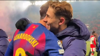 Bukan Lewandowski, Fermin Lopez Jadi Pembeda saat Barcelona Bungkam Slavia Prague 4-2