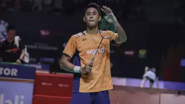 Tunggal putra Indonesia, Alwi Farhan di Indonesia Masters 2026.