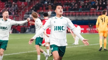 Baru Masuk 3 Menit, Miliano Jonathans Langsung Cetak Gol Debut, Winger Timnas Indonesia itu Amankan Poin Excelsior