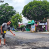 Berpotensi Bahayakan Pengguna Jalan, Lubang Jalan Nasional Rembang-Blora-Cepu Diperbaiki