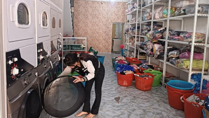 KUR BRI Dorong UMKM Kabanjahe Naik Kelas, dari Usaha Es Buah Menjadi Laundry Express