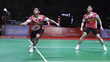 Sabar Karyaman/Reza Pahlevi di Indonesia Masters 2026.