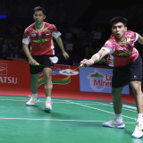 Diwarnai Insiden Mimisan, Ini Kata-kata Sabar/Reza Usai Lolos Dramatis ke Perempat Final Indonesia Masters 2026