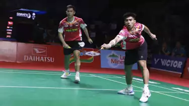 Sabar Karyaman/Reza Pahlevi di Indonesia Masters 2026.