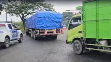 Polisi Lakukan Rekayasa Lalu Lintas di Jalur Pantura Pati, Ini Titik-Titik Banjir yang Kembali Genangi Pati
