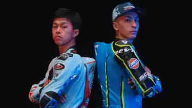 Pembalap Trackhouse Racing, Ai Ogura dan Raul Fernandez di MotoGP 2026.