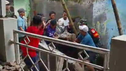 Tragis! Terjadi saat Gotong Royong, Warga Serang Tewas Tertimpa Runtuhan Masjid yang Direnovasi