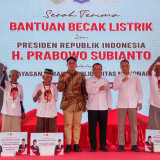 200 Becak Listrik Bantuan Presiden Prabowo Untuk Warga Surabaya Perkuat Ekonomi Warga