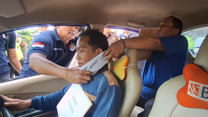 Rekonstruksi Pembunuhan Driver Taksi Online di Brebes, Tersangka Peragakan 27 Adegan