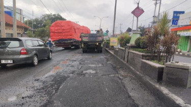 Urai Kemacetan di Jalur Pantura, Polres Batang Lakukan Rekayasa Lalu Lintas