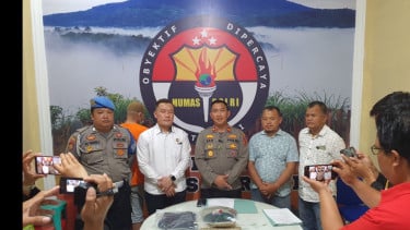 Sepasang Kekasih Pelaku Curanmor Diringkus Satreskrim Polres Kerinci