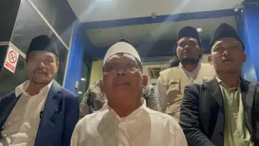 Ketua Dewan Pembina Majelis Pesantren Salafiyah (MPS) Banten, KH Matin Syarkowi