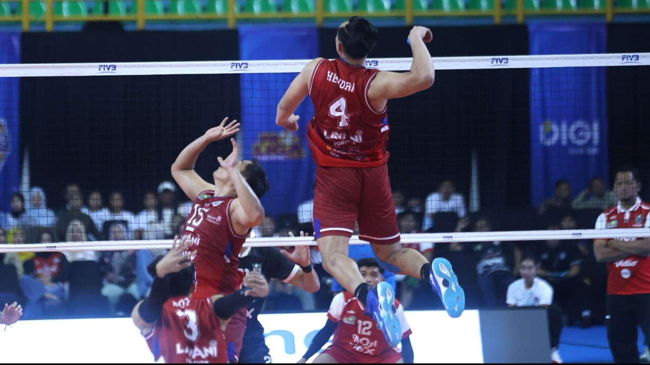 Belum Terkalahkan di Proliga 2026, Erwin Rusni Akui Tak Puas dengan Performa LavAni saat Taklukan Medan Falcons
            - galeri foto