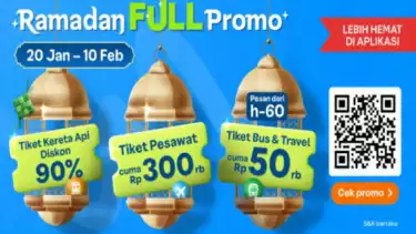 Promo liburan dengan Traveloka.