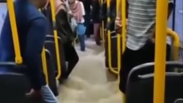 Klarifikasi TransJakarta Terkait Video Viral Bus Terendam Banjir, hingga Air Masuk ke Kabin