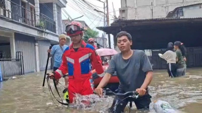 Banjir Kepung Jakarta, Ketinggian Air di Cawang Capai 2,5 Meter