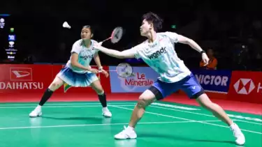 Tiwi/Fadia di perempatfinal Indonesia Masters 2026