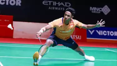 Alwi Farhan di perempatfinal Indonesia Masters 2026