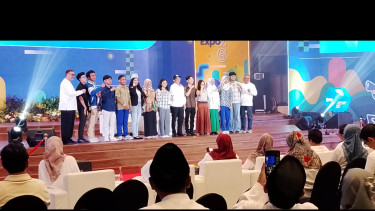 Ribuan Pelajar Berebut Golden Tiket Masuk Universitas Airlangga di Acara AEE