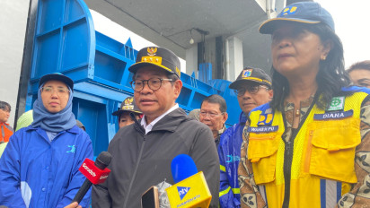 Pramono Sebut Banjir di Jakarta Barat Gegara Kiriman dari Tangerang
