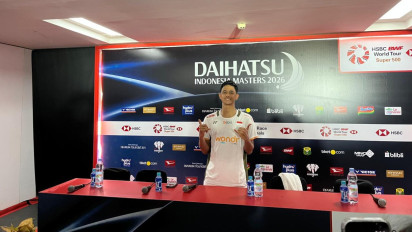 Indonesia Masters 2026: Menang Mudah di Semifinal, Alwi Farhan Sebut Lawannya Tertekan Main di Istora