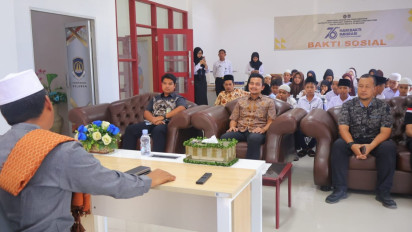 HUT Imigrasi, Imigrasi Belawan Melaksanakan Kegiatan Bakti Sosial